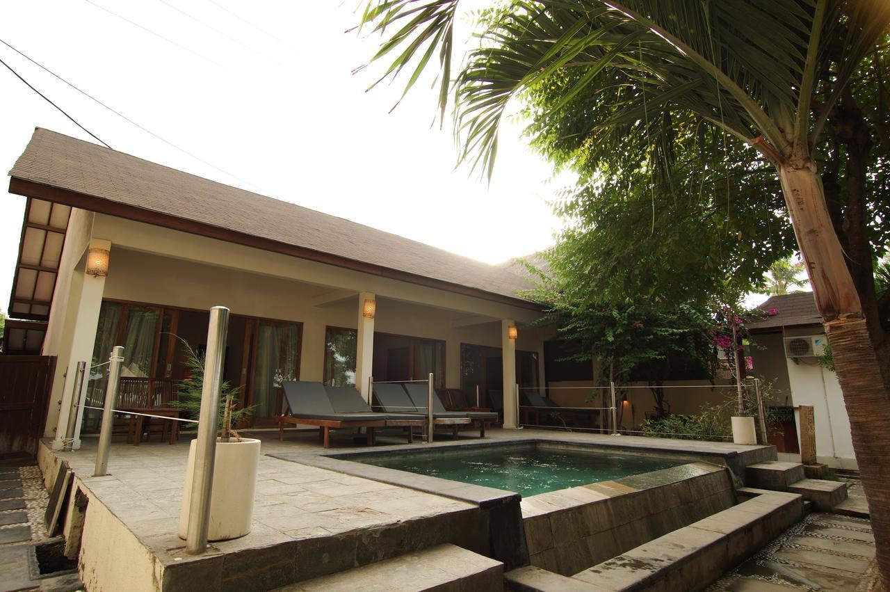 Kelapa Kecil Hotell Gili Trawangan Exteriör bild