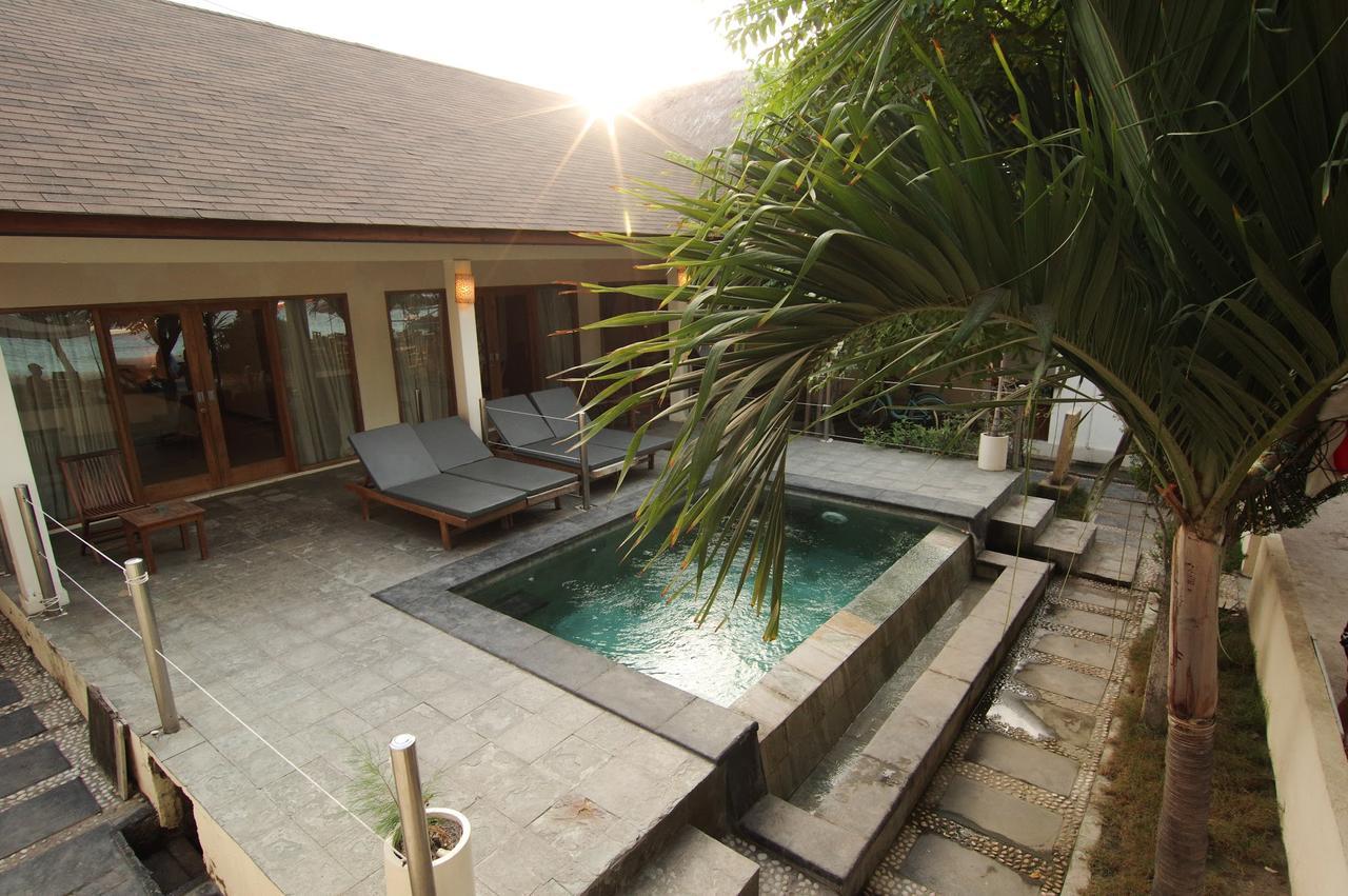 Kelapa Kecil Hotell Gili Trawangan Exteriör bild